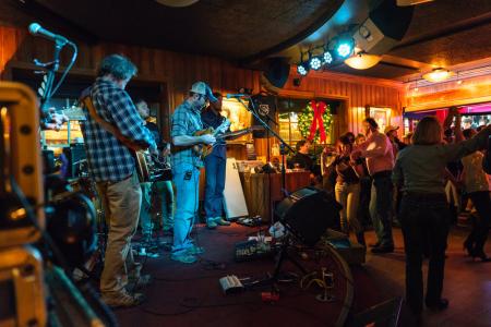 live band at The Silver Dollar Bar and Showroom