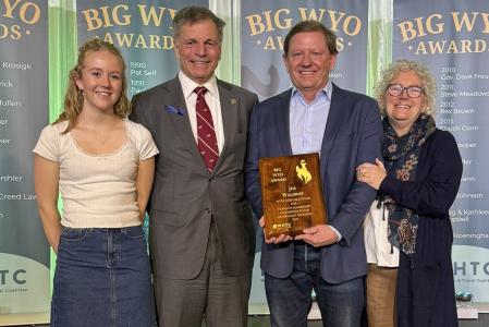 Jim Waldrop, President of Silver Dollar Inc., Honored with 2024 BIG WYO Award