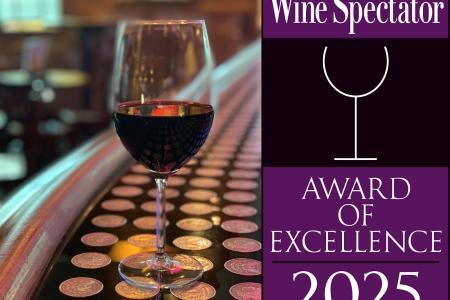 2025 Wine Spectators Award of Excellence