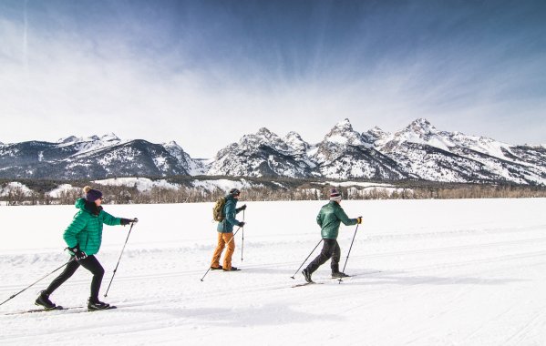 Cross-country skiing in Jackson Hole