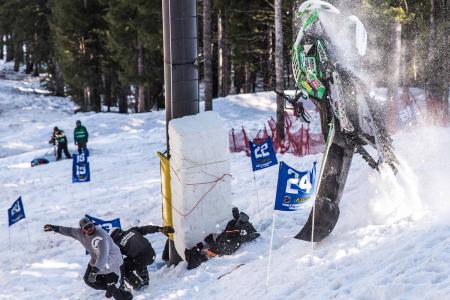 Snowmobile Hill Climb Jackson Hole, WY